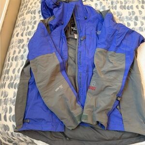 The North Face Men's Performance Jacket in Blue and Gray